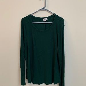 Emerald green sweater